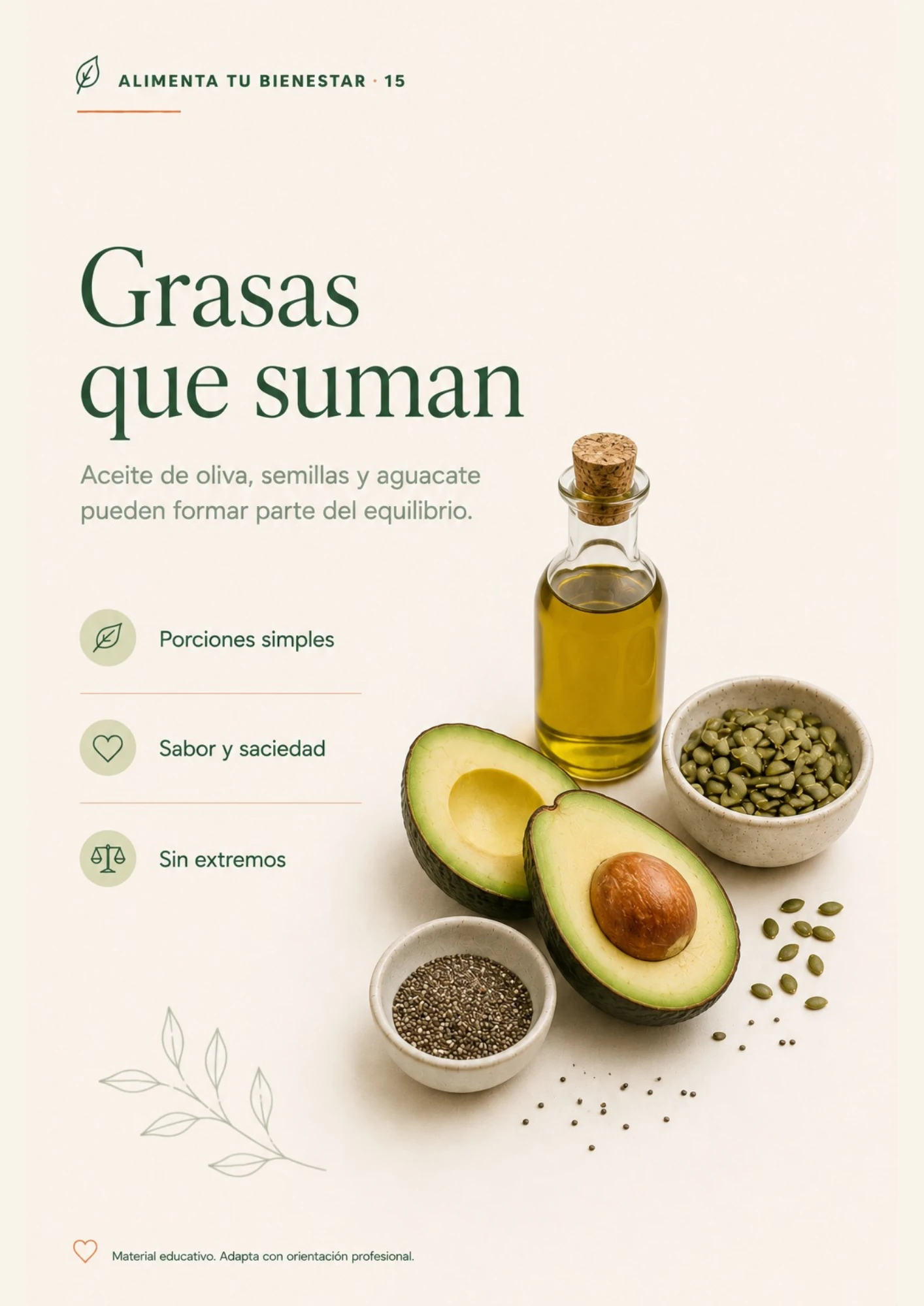 Página 15 de recetas de la guía digital