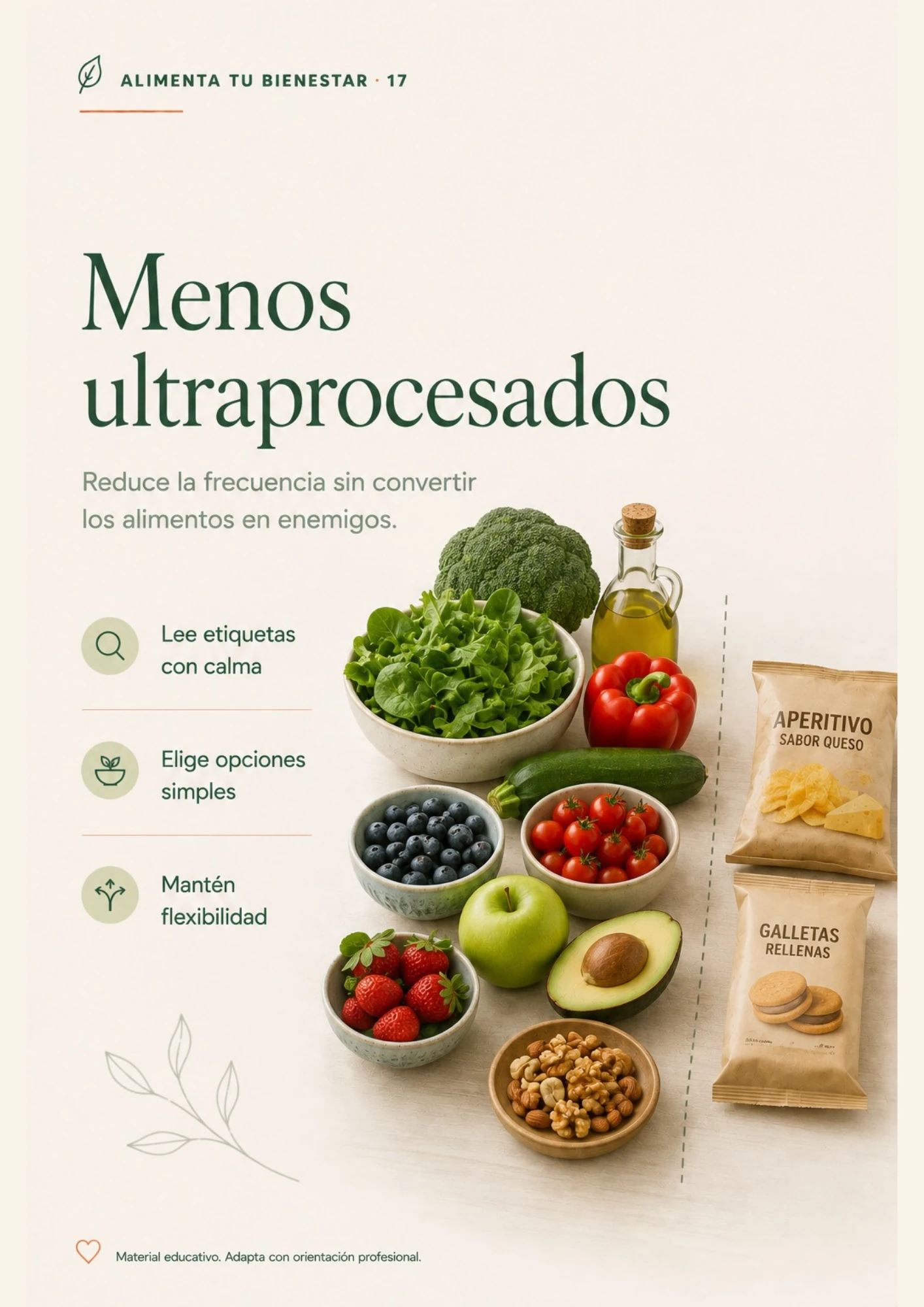 Página 17 de recetas de la guía digital